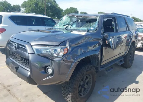 2021 Toyota 4Runner Trd Off Road Premium из США, поврежденный, VIN JTERU5JRXM5970786